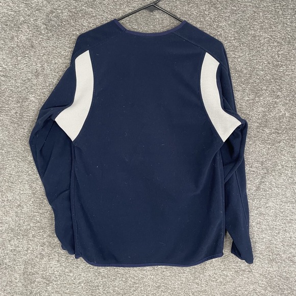 Vintage Majestic Gonzaga Bulldogs Fleece Thermal Shirt Mens M Navy Blue NCAA‎ - Picture 8 of 9